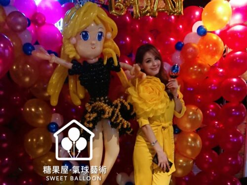 生日派對氣球佈置｜台北糖果屋氣球設計